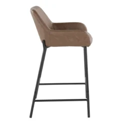 Honeybloom Destin Counter Stool, Brown -Accent Aura Furniture Store honeybloom destin counter stool brown 2
