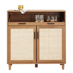 Honeybloom Hazel Buffet Cabinet -Accent Aura Furniture Store honeybloom hazel buffet cabinet 2