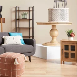 Honeybloom Penelope Dining Table Pedestal, Top & Base Sold Separately -Accent Aura Furniture Store honeybloom penelope dining table pedestal top base sold separately 2