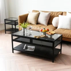 Honeybloom Sage Frost Coffee Table -Accent Aura Furniture Store honeybloom sage frost coffee table 4