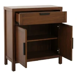Honeybloom Samuel 1-Drawer 2-Door Wooden Cabinet -Accent Aura Furniture Store honeybloom samuel 1 drawer 2 door wooden cabinet 3