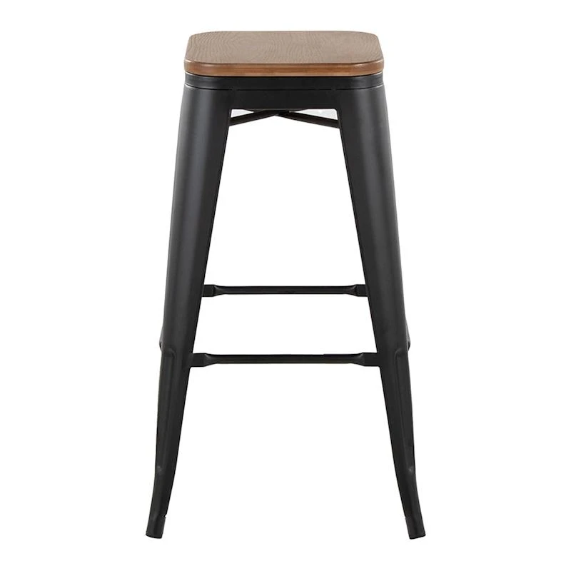 Honeybloom Westfield Barstool, Black 2 Honeybloom Westfield Barstool, Black - Image 2