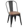 Honeybloom Westfield Dining Chair, Black