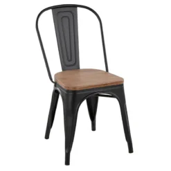 Honeybloom Westfield Dining Chair, Black
