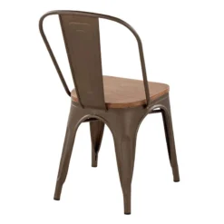 Honeybloom Westfield Dining Chair, Bronze -Accent Aura Furniture Store honeybloom westfield dining chair bronze 2