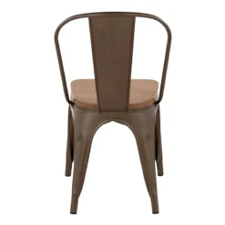 Honeybloom Westfield Dining Chair, Bronze -Accent Aura Furniture Store honeybloom westfield dining chair bronze 3