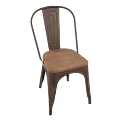 Honeybloom Westfield Dining Chair, Bronze -Accent Aura Furniture Store honeybloom westfield dining chair bronze 5