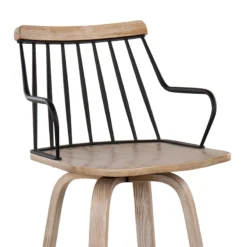 Honeybloom Whitley Swivel Barstool -Accent Aura Furniture Store honeybloom whitley swivel barstool 6