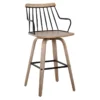 Honeybloom Whitley Swivel Counter Stool