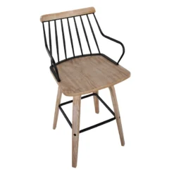 Honeybloom Whitley Swivel Counter Stool -Accent Aura Furniture Store honeybloom whitley swivel counter stool 5