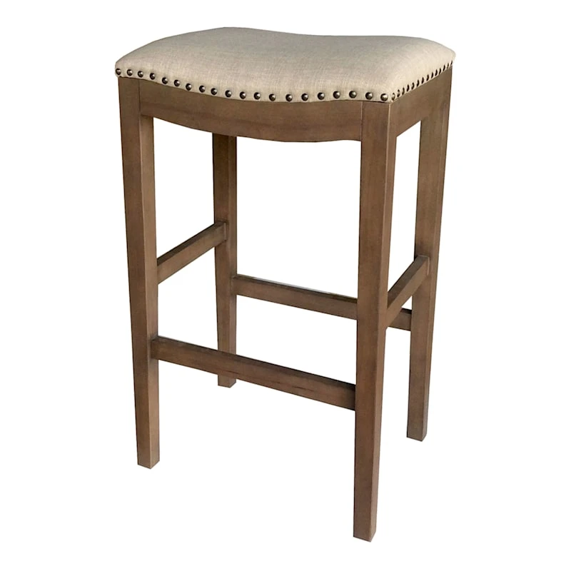 Honeybloom Windham Barstool, 29" 1 Honeybloom Windham Barstool, 29"