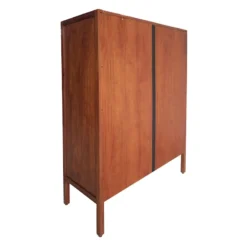 Honeybloom Wood Rattan Door Cabinet -Accent Aura Furniture Store honeybloom wood rattan door cabinet 2
