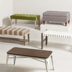 Jasmine Charcoal Grey Upholstered Storage Bench With Nail Heads -Accent Aura Furniture Store jasmine charcoal grey upholstered storage bench with nail heads 2