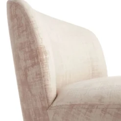 Laila Ali Caila Taupe Velvet Swivel Chair -Accent Aura Furniture Store laila ali caila taupe velvet swivel chair 3