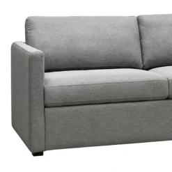 Laila Ali Harlowe Track Arm Sofa Grey -Accent Aura Furniture Store laila ali harlowe track arm sofa grey 3