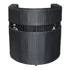 Laila Ali Sydney Weston Outdoor Chair & Ottoman -Accent Aura Furniture Store laila ali sydney weston outdoor chair ottoman 2