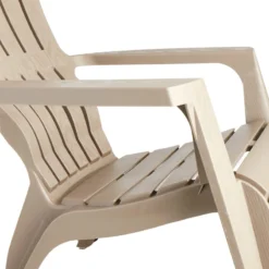 Outdoor Adirondack Chair, Portobello Brown -Accent Aura Furniture Store outdoor adirondack chair portobello brown 3