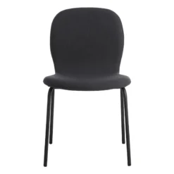 Preston Stackable Dining Chair, Charcoal 7 Preston Stackable Dining Chair, Charcoal -Accent Aura Furniture Store preston stackable dining chair charcoal 2