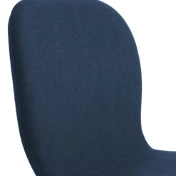 Preston Stackable Dining Chair, Navy Blue -Accent Aura Furniture Store preston stackable dining chair navy blue 3