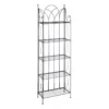 Providence 5-Tier Black Gothic Baker Rack With Metal Wire Shelves