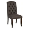 Providence Amina Dining Chair, Charcoal Grey