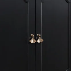 Providence Asbury Black 2-Door Cabinet -Accent Aura Furniture Store providence asbury black 2 door cabinet 2