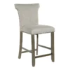 Providence Brittany Upholstered Counter Stool With Grommets