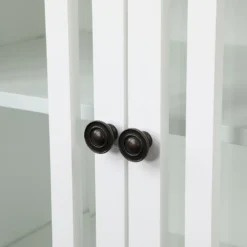 Providence Charlotte Cabinet, White 11 Providence Charlotte Cabinet, White -Accent Aura Furniture Store providence charlotte cabinet white 5