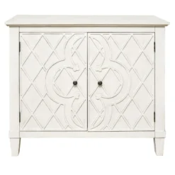 Providence Coventry White Cross Cabinet -Accent Aura Furniture Store providence coventry white cross cabinet 1