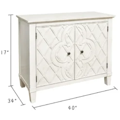 Providence Coventry White Cross Cabinet -Accent Aura Furniture Store providence coventry white cross cabinet 4