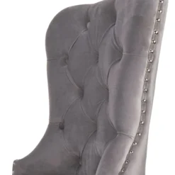 Providence Grey Ring Back Dining Chair -Accent Aura Furniture Store providence grey ring back dining chair 2