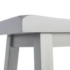 Providence Grey Saddle Backless Barstool, 29" 10 Providence Grey Saddle Backless Barstool, 29" -Accent Aura Furniture Store providence grey saddle backless barstool 29 4