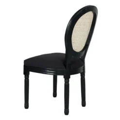 Providence Gwen Dining Chair, Black -Accent Aura Furniture Store providence gwen dining chair black 2