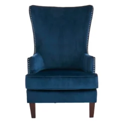 Providence Kori Accent Chair, Navy -Accent Aura Furniture Store providence kori accent chair navy 2