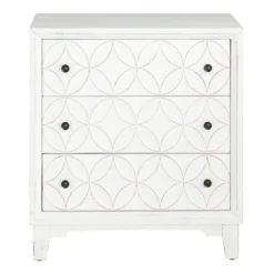 Providence Lorie White 3-Drawer Cabinet 8 Providence Lorie White 3-Drawer Cabinet -Accent Aura Furniture Store providence lorie white 3 drawer cabinet 1