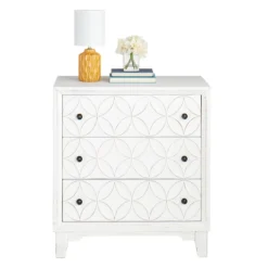 Providence Lorie White 3-Drawer Cabinet 11 Providence Lorie White 3-Drawer Cabinet -Accent Aura Furniture Store providence lorie white 3 drawer cabinet 4