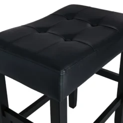 Providence Madison Counter Stool, Black -Accent Aura Furniture Store providence madison counter stool black 2