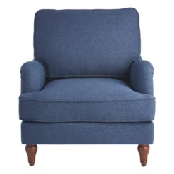 Providence Rogan Armchair, Navy -Accent Aura Furniture Store providence rogan armchair navy 2