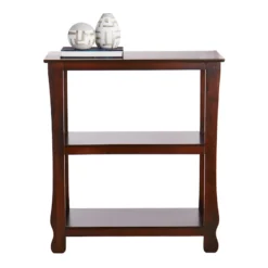 Providence Theodore Brown 3-Tier Thick Leg Bookshelf, 29" 5 Providence Theodore Brown 3-Tier Thick Leg Bookshelf, 29" -Accent Aura Furniture Store providence theodore brown 3 tier thick leg bookshelf 29 1
