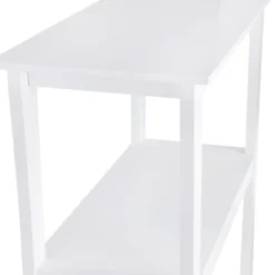 Providence Theodore White 3-Tier Thick Leg Bookshelf, 29" 6 Providence Theodore White 3-Tier Thick Leg Bookshelf, 29" -Accent Aura Furniture Store providence theodore white 3 tier thick leg bookshelf 29 2