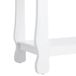 Providence Theodore White 3-Tier Thick Leg Bookshelf, 29" 7 Providence Theodore White 3-Tier Thick Leg Bookshelf, 29" -Accent Aura Furniture Store providence theodore white 3 tier thick leg bookshelf 29 3
