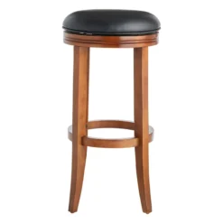 Providence Victoria Backless Barstool, Walnut -Accent Aura Furniture Store providence victoria backless barstool walnut 1