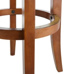 Providence Victoria Backless Barstool, Walnut -Accent Aura Furniture Store providence victoria backless barstool walnut 2