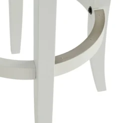 Providence Victoria Backless Barstool, White -Accent Aura Furniture Store providence victoria backless barstool white 2