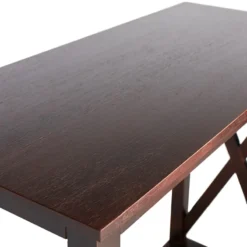 Providence Xavier Brown Console End Table, 30" -Accent Aura Furniture Store providence xavier brown console end table 30 3