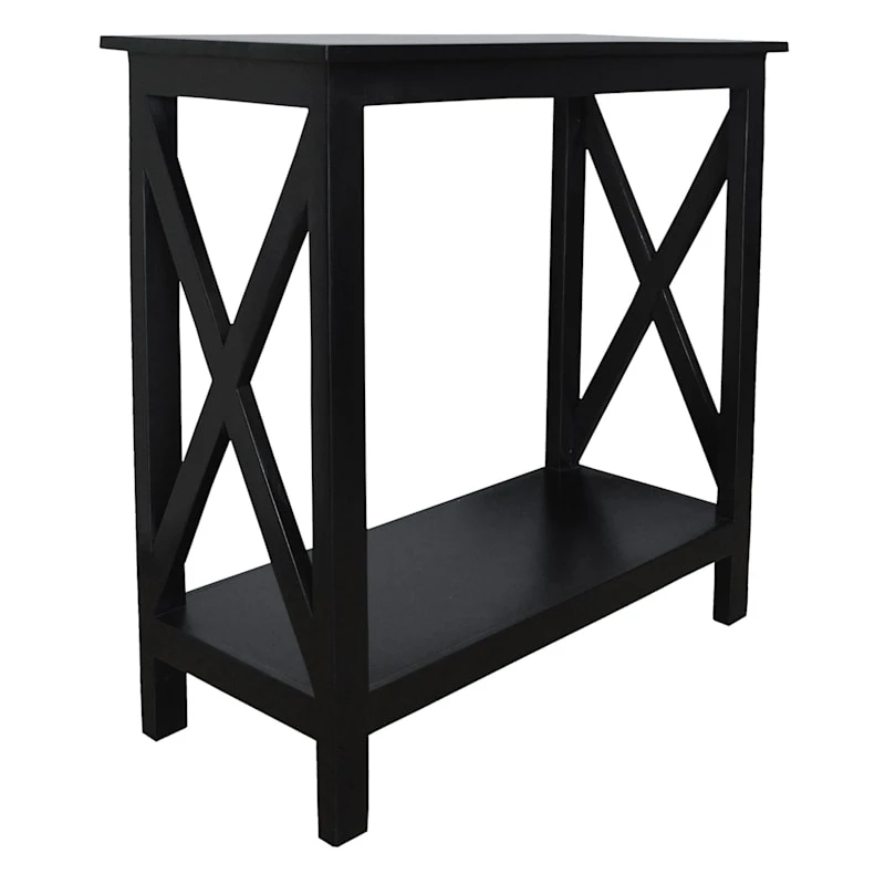 Providence Xavier Console Table, Black 1 Providence Xavier Console Table, Black
