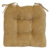 Reese Chenille Gold Chair Pad