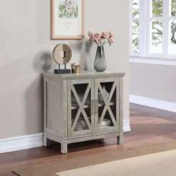 Rowan 2-Drawer Grey Cabinet -Accent Aura Furniture Store rowan 2 drawer grey cabinet 7