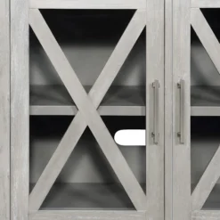 Rowan 3-Drawer Grey Cabinet -Accent Aura Furniture Store rowan 3 drawer grey cabinet 4