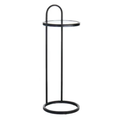 Salem Drink Table, Black